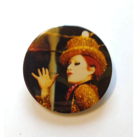 Rocky Horror Picture Show Columbia Licensed Button Badge Pin 1983 Halloween - Picture 1 of 2